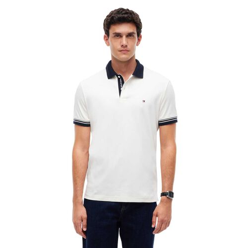 Tommy Hilfiger Regular Fit Interlock Contrast Polo Shirt